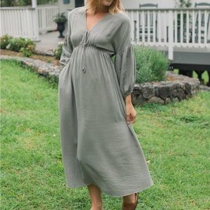 Neuflora Port Augusta Dress in Dusty Eucalyptus